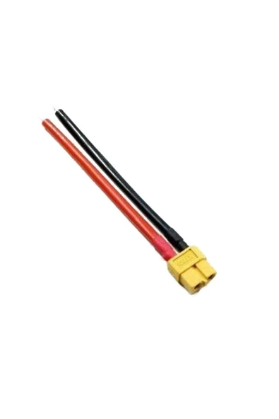 Fapatech Xt60 Dişi Lipo pil Şarj Kablosu 18 cm 12awg 600W ürün görseli 1