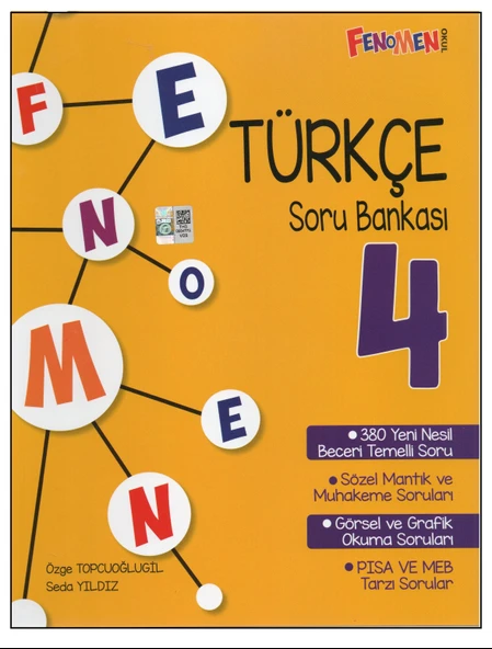 FENOMEN 4. SINIF TÜRKÇE SORU BANKASI ürün görseli 1