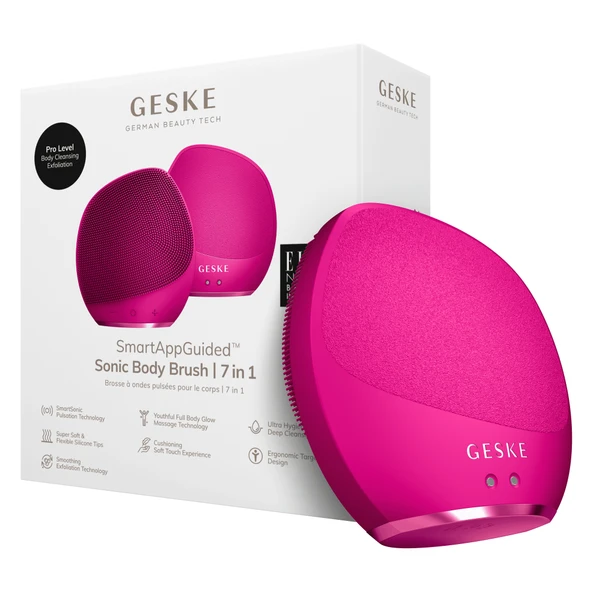 GESKE Titreşimli Vücut Fırçası ve Yoğun Eksfoliyatör Sonic Body Brush Intensive Exfoliator ürün görseli 1