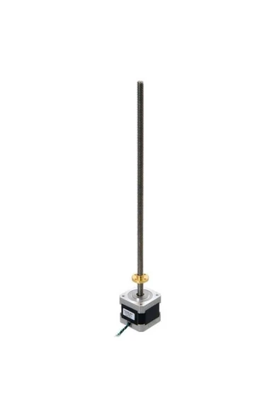 Fapatech Trapez 28 cm Vidalı Milli Nema 17 2.8 V Step Motor 3d Cnc ürün görseli 1