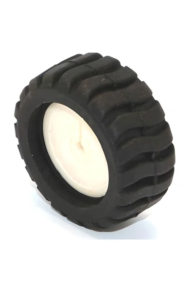 Fapatech Dfrobot Siyah Tekerlek 42x19mm - 2'li ürün görseli 1