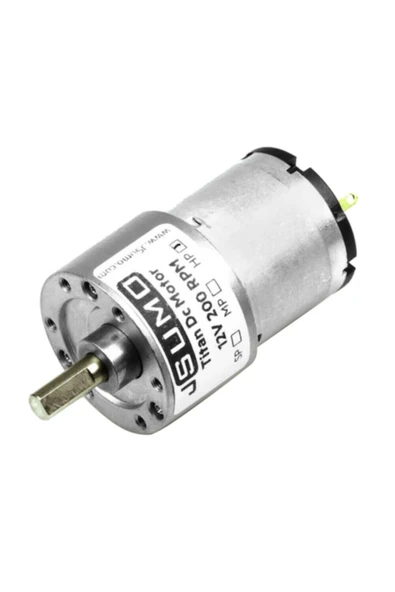 Fapatech Titan 12v 200 Rpm Redüktörlü Dc Motor Parça ürün görseli 1