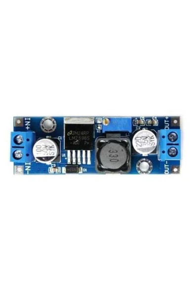 Fapatech Lm2596 Ayarlanabilir Dc/dc Voltaj Regülatörü - Klemensli - Resim 2
