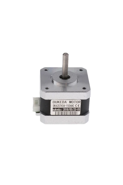 Fapatech OK42STH34-1504AC Nema 17 Stepper Motor Metal 1.8 ° 3D Yazıcı ürün görseli 1