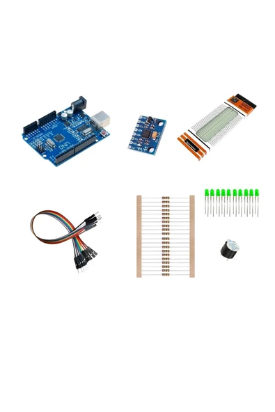 Fapatech Arduino ile Deprem Alarmı Sensörlü Proje Seti/ E-Pdf İçerikli ürün görseli 1