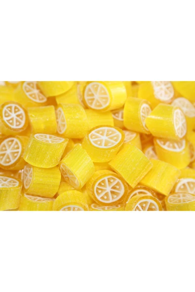ŞEKERCİYAŞAR Limon Desenli Lolly Akide Şeker 500 Gr. ürün görseli 1