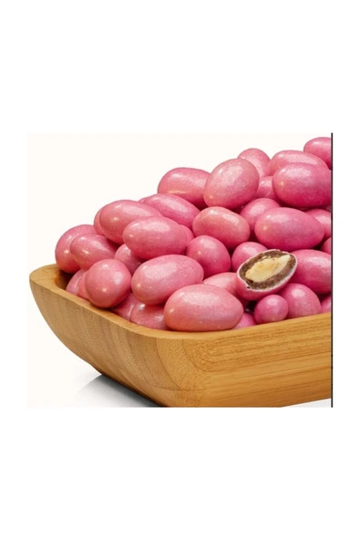 Kuruyemiş Badem Draje Pembe 100 gr ürün görseli 1