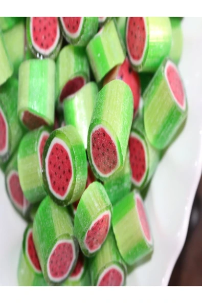 ŞEKERCİYAŞAR Karpuz Desenli Lolly Şeker 250 gr ürün görseli 1