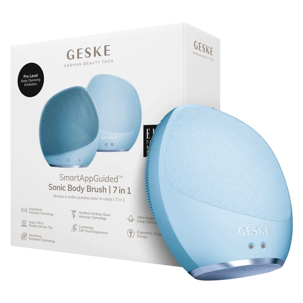 GESKE Titreşimli Vücut Fırçası ve Yoğun Eksfoliyatör Sonic Body Brush Intensive Exfoliator ürün görseli 1