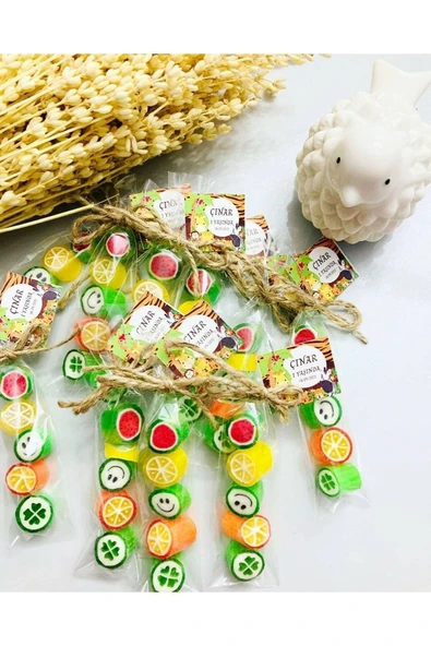 ŞEKERCİYAŞAR Doğum Günü, Babyshower, Düğün, Sünnet, Mevlüt, Yaş Günü Şekeri 100 Adet ürün görseli 1