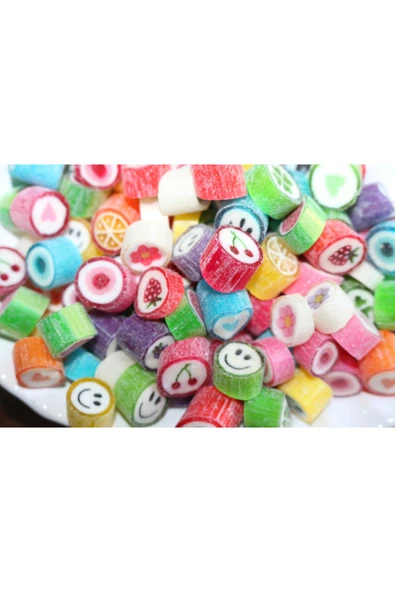 ŞEKERCİYAŞAR Çok Renkli Karışık Mix Lolly Akide Şeker 100 Gr. ürün görseli 1