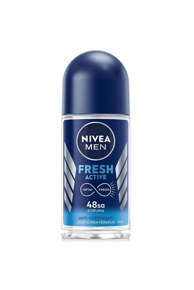 Nivea Men Roll-on Mini Fresh Active 25 ml 2 Adet ürün görseli 1