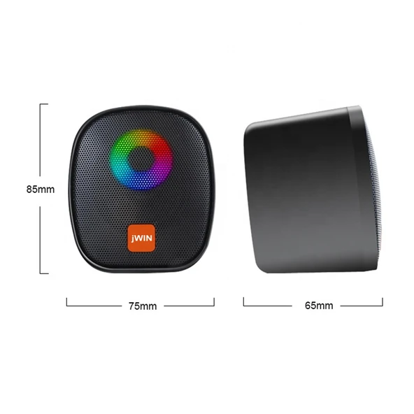 Jwin RGB-24 2'li USB Hoparlör - Resim 3