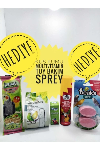 Ozzy Sultan Ve Cennet Papagan Kumu - Multivitamin -tüy Bakım Spreyi ürün görseli 1