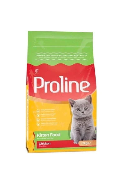 Proline Kitten Tavuklu Yavru Kedi Maması 1.2 Kg ürün görseli 1
