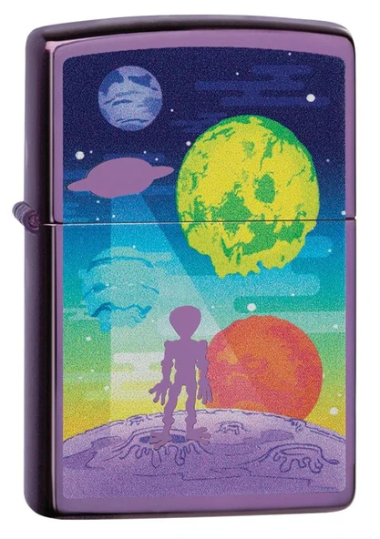 Zippo Alien Worlds Dizayn Çakmak ürün görseli 1