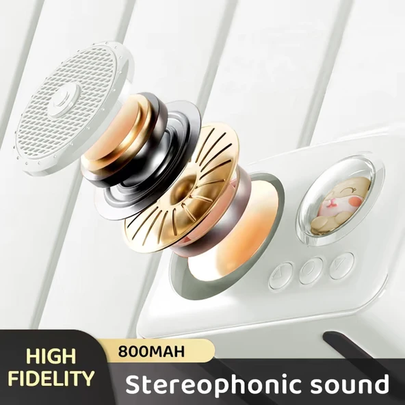 Jwin BR-220 Radyolu Bluetooth Hoparlör - Beyaz - Resim 2