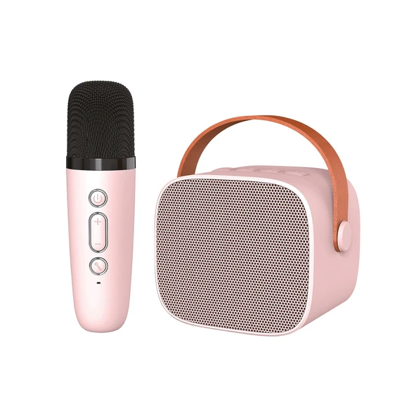 Jwin BK-320 Mikrofonlu Bluetooth Hoparlör - Pembe ürün görseli 1