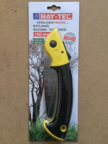 Bay-Tec Katlanır Budama Testeresi 180mm MK4540 - Resim 3