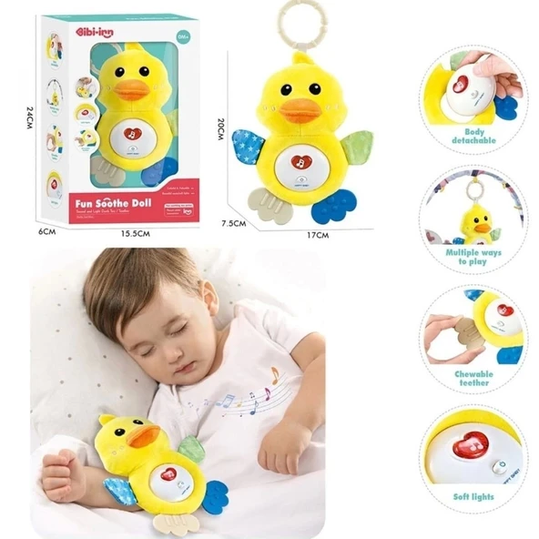 Mey İthalat® BIB6011 ISIKLI VE SESLI BEBEK CIV CIVI ürün görseli 1