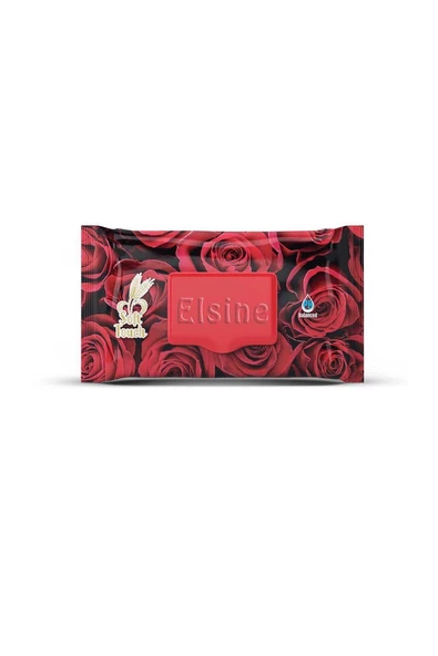 Red Rose Islak Havlu Mendil 90 Adet Kapaklı Gül Kokulu ürün görseli 1
