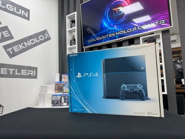 PlayStation 4 Fat 500GB Tek Kol Kutulu (İKİNCİ EL) ürün görseli 1