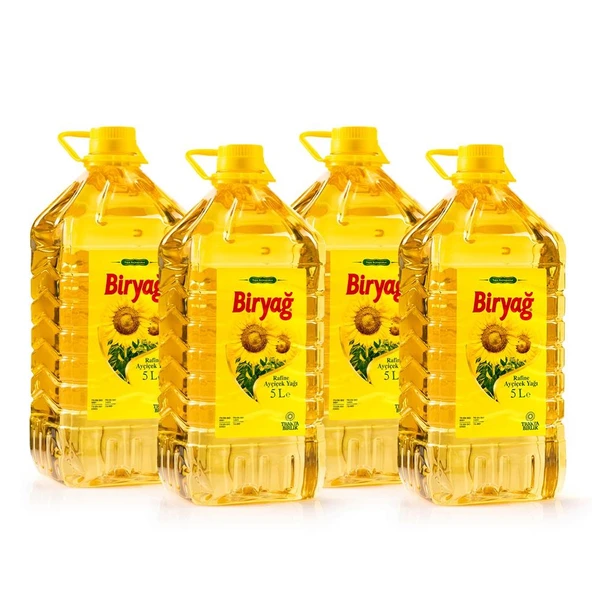 Biryağ 5 lt Pet Ambalaj (4'lü Paket) ürün görseli 1