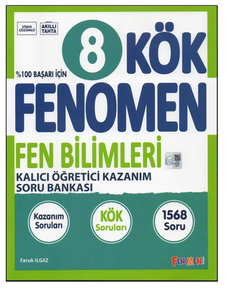 FENOMEN 8.SINIF KÖK  FEN BİLİMLERİ SORU BANKASI ürün görseli 1