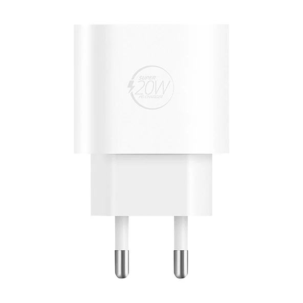 Powerway RX20 PD 20 Watt iPhone Type-C Hızlı Şarj Başlığı ürün görseli 1