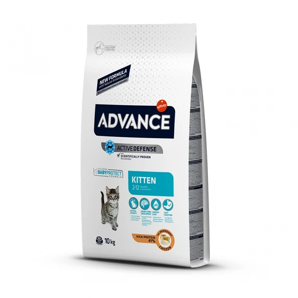 Advance Tavuklu Yavru Kedi Maması 10 Kg ürün görseli 1