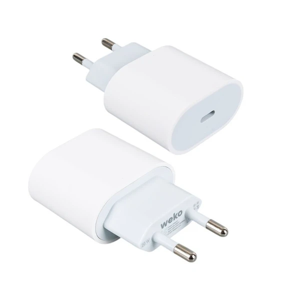 Weko WK-26524 PD 20 Watt iPhone Type-C Hızlı Şarj Başlığı ürün görseli 1