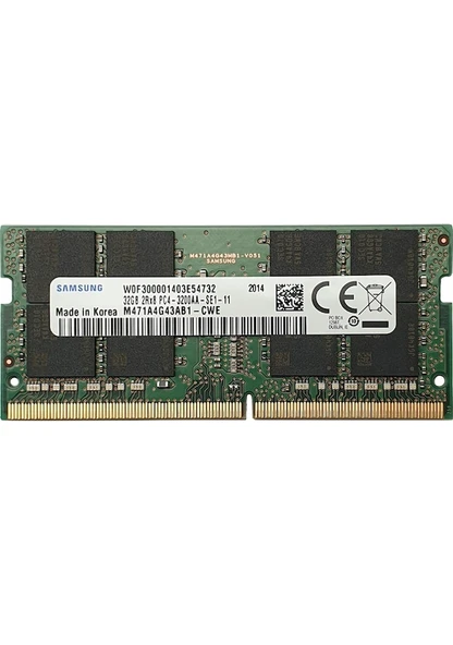 Samsung M471A4G43AB1-CWE 32 GB DDR4 3200 MHz PC4-25600 CL22 Ram ürün görseli 1