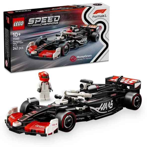 LEGO Speed Champions MoneyGram Haas F1 Team VF-24 Yarış Arabası 77250 ürün görseli 1