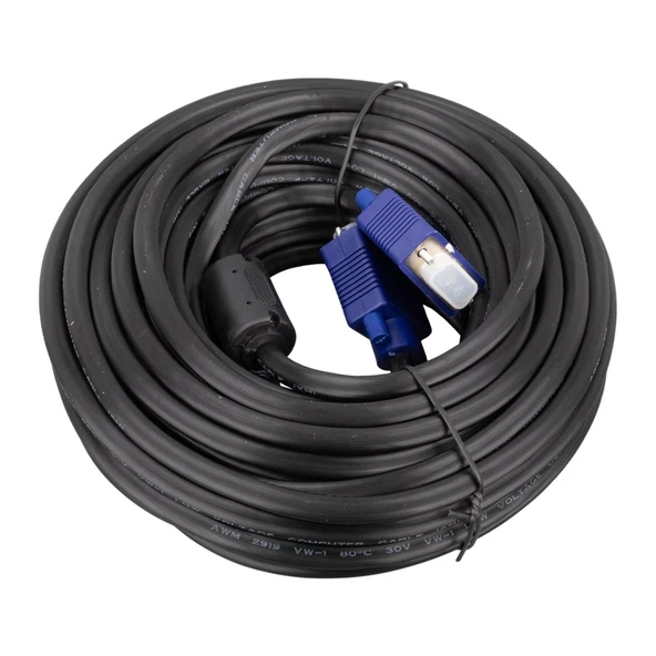 Powermaster PM-4423 15 Pin Erkek/Erkek 15 Metre Vga Kablo ürün görseli 1