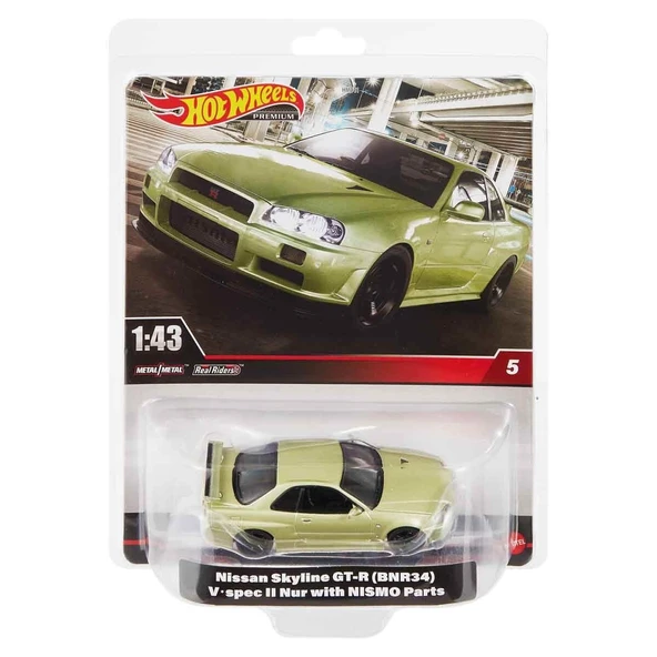 Hot Wheels Nissan Skyline GT-R (BNR34) 1:43 HMD41 HMD47 ürün görseli 1