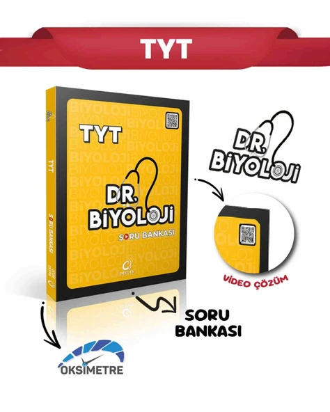 Tyt Dr. Biyoloji Soru Bankası ürün görseli 1