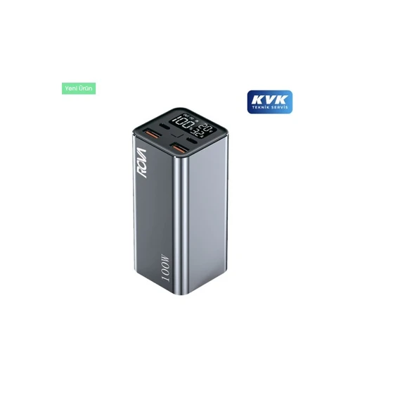 ROVA PWS616  20000 MAh Taşınabilir Powerbank PD Hızlı Şarj 100w KVK Garantili ürün görseli 1