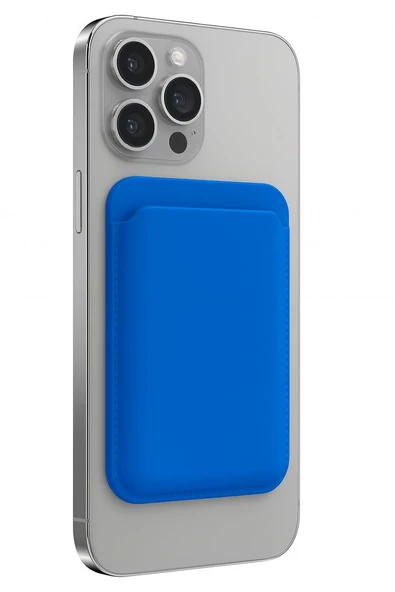 iPhone 12 Pocka Magsafe Cüzdan Tech Blue ürün görseli 1