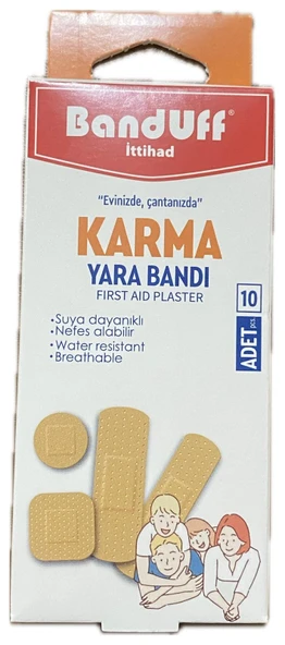 BANDUFF KARMA YARA BANDI 10LU ürün görseli 1