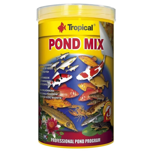 TROPICAL- POND MIX 1000ML/160GR ürün görseli 1