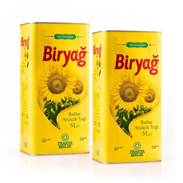 Biryağ 5 lt Teneke Ambalaj  (2'li Paket) ürün görseli 1