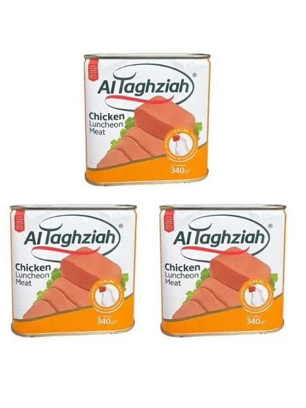 AL TAGHZIAH CHİCKEN LUNCHEON MEAT ( TAVUK SALAM ) 340 GR x3 Adet ürün görseli 1