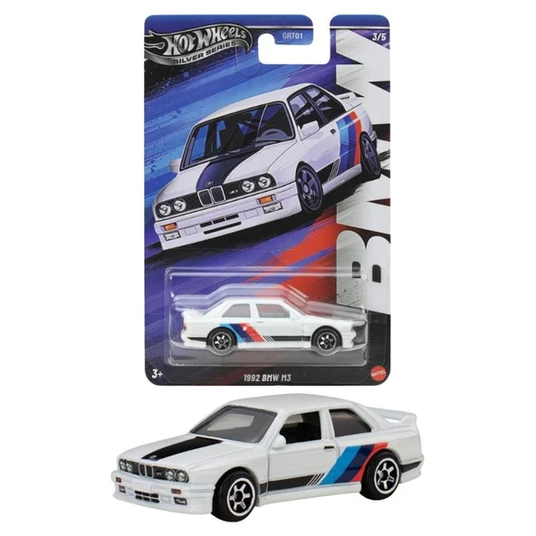 Hot Wheels Silver Series 1992 BMW M3 GRT01 JBY56 ürün görseli 1