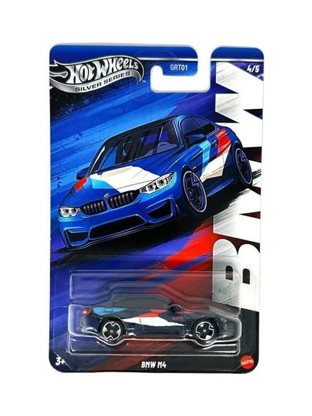 Hot Wheels Silver Series BMW M4 GRT01 JBY57 ürün görseli 1