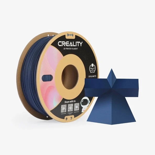 Creality Cr-Pla Mat Lacivert 1.75mm Pla 3D Baskı Filamenti 1kg ürün görseli 1