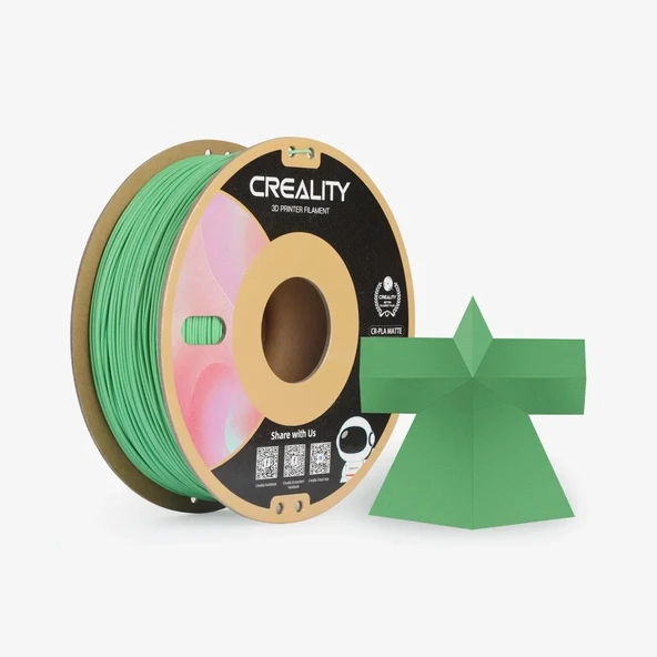 Creality Cr-Pla Mat Avokado Yeşili 1.75mm Pla 3D Baskı Filamenti 1kg ürün görseli 1