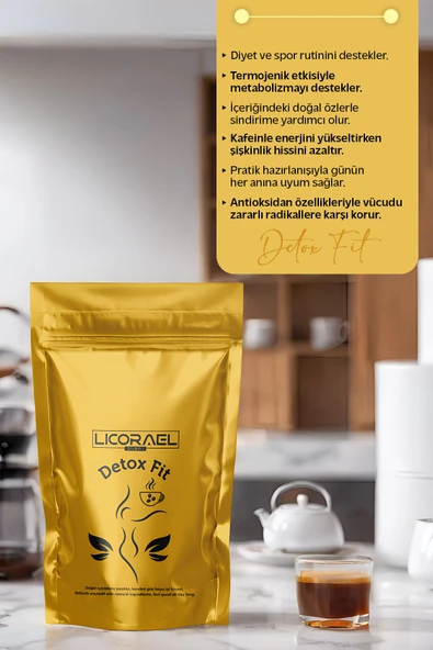DETOKS KAHVE - GOLD DOYPACK - Resim 5
