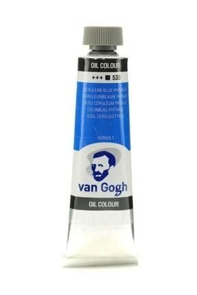 Talens Van Gogh Yağlı Boya 40 ml. 535 Cerulean Blue (Phthalo) ürün görseli 1