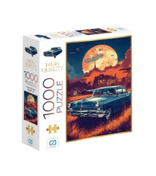 Klasik Araba Puzzle 1000 Parça ürün görseli 1