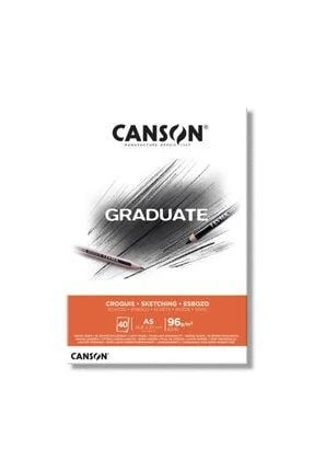 Canson Graduate Sketching Eskiz Çizim Defteri 96 Gr. A5 40 Sayfa ürün görseli 1
